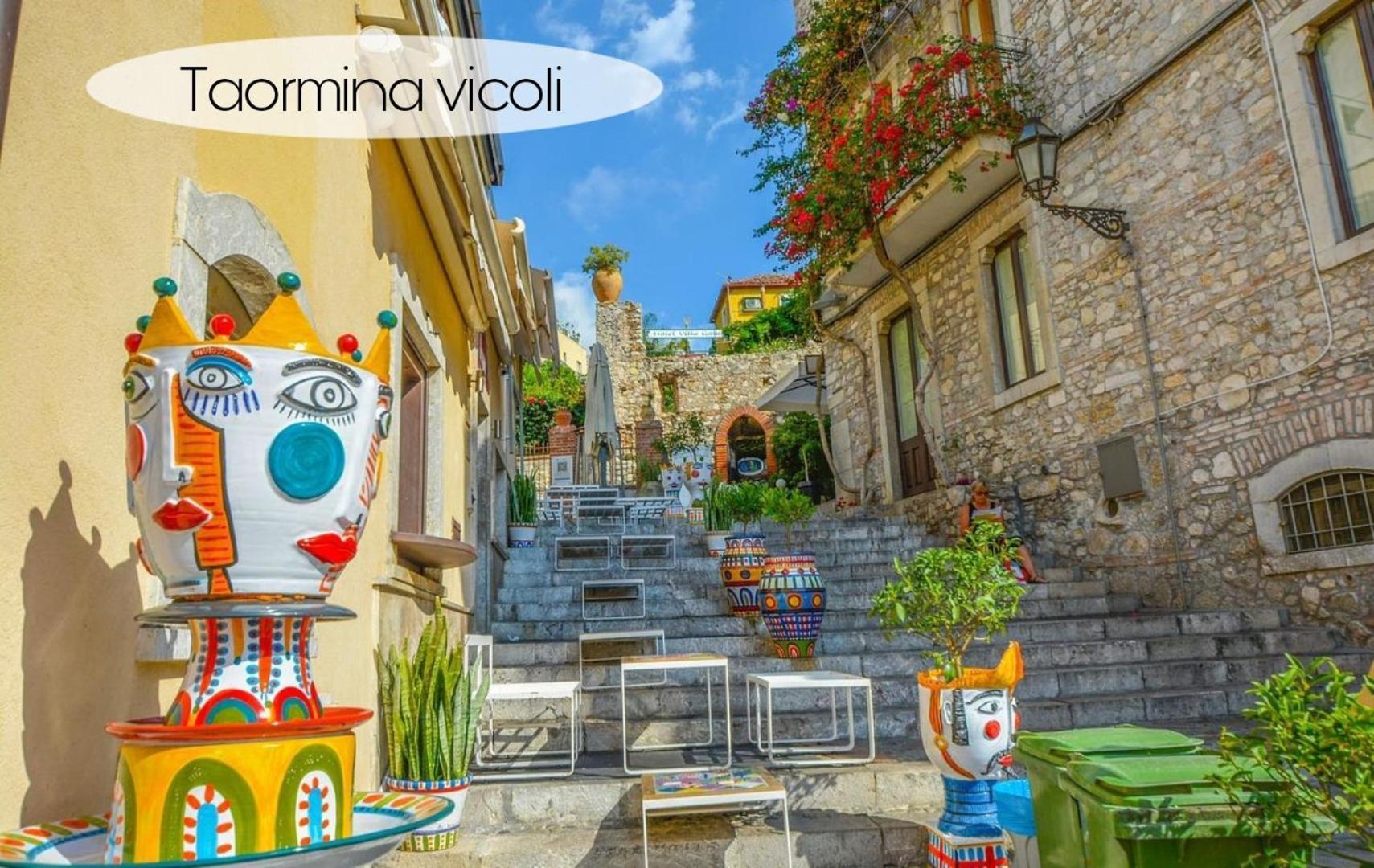Ferienwohnung La Casa Di Giada Calatabiano Exterior foto